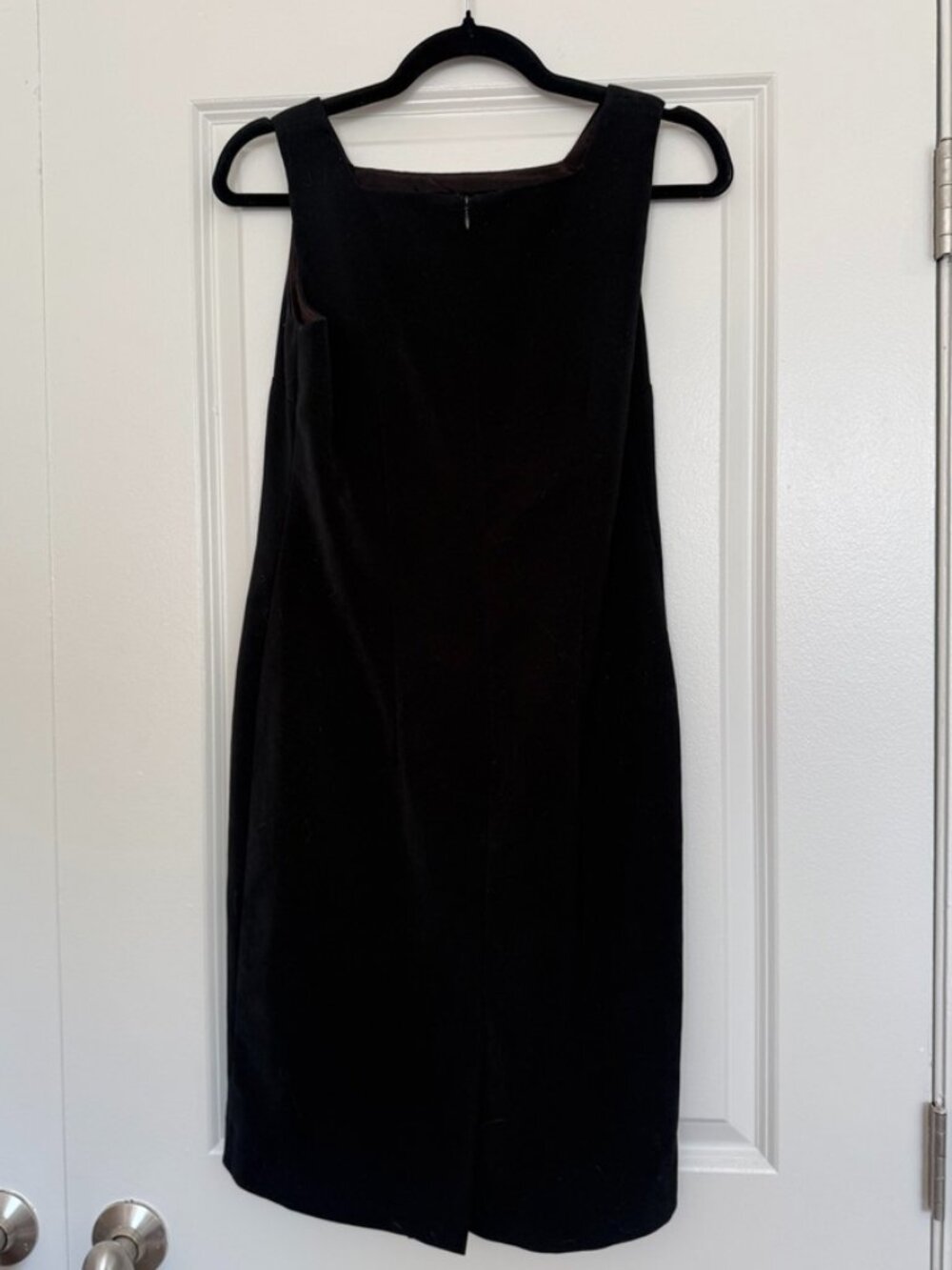 Positive Attitude Black Sleeveless Sheath Dress - Approx Size Medium  Minimalist